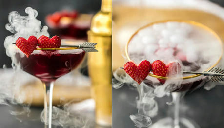 Easy DIY Valentine's Day Cocktails to Spice Up Date Night